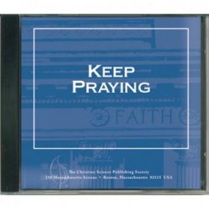 Keep Praying Pamphlet on CD Blue front cover
