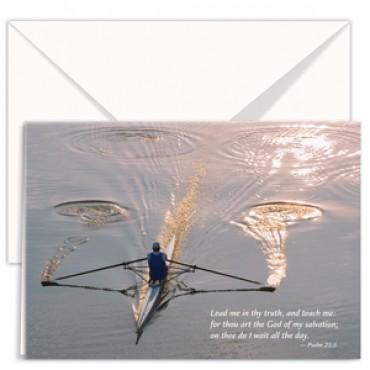 Cards: Rowing Reflections (pack of 3)