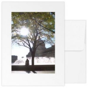 Cards: CS Plaza with Fountain - (Pack of 3)