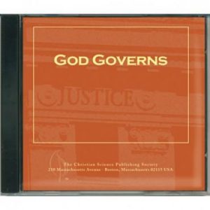 God Governs pamphlet on CD brown front cover